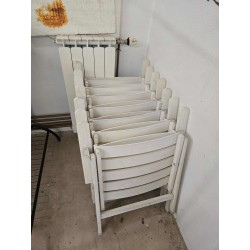 Chaises en bois - Lot de 7