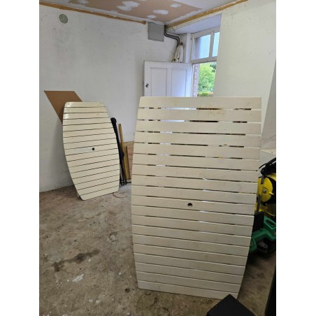tables jardin en bois X2