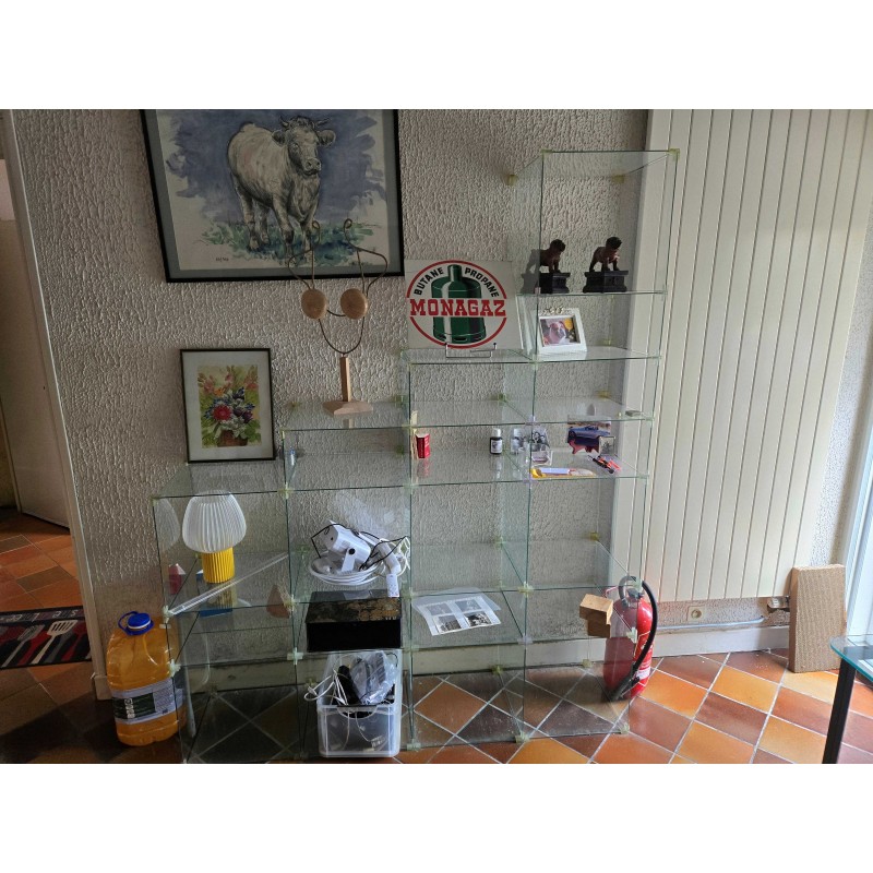 Vitrine en Verre dans Bureau