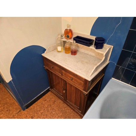 Meuble Salle de Bain Bleue
