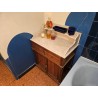 Meuble Salle de Bain Bleue
